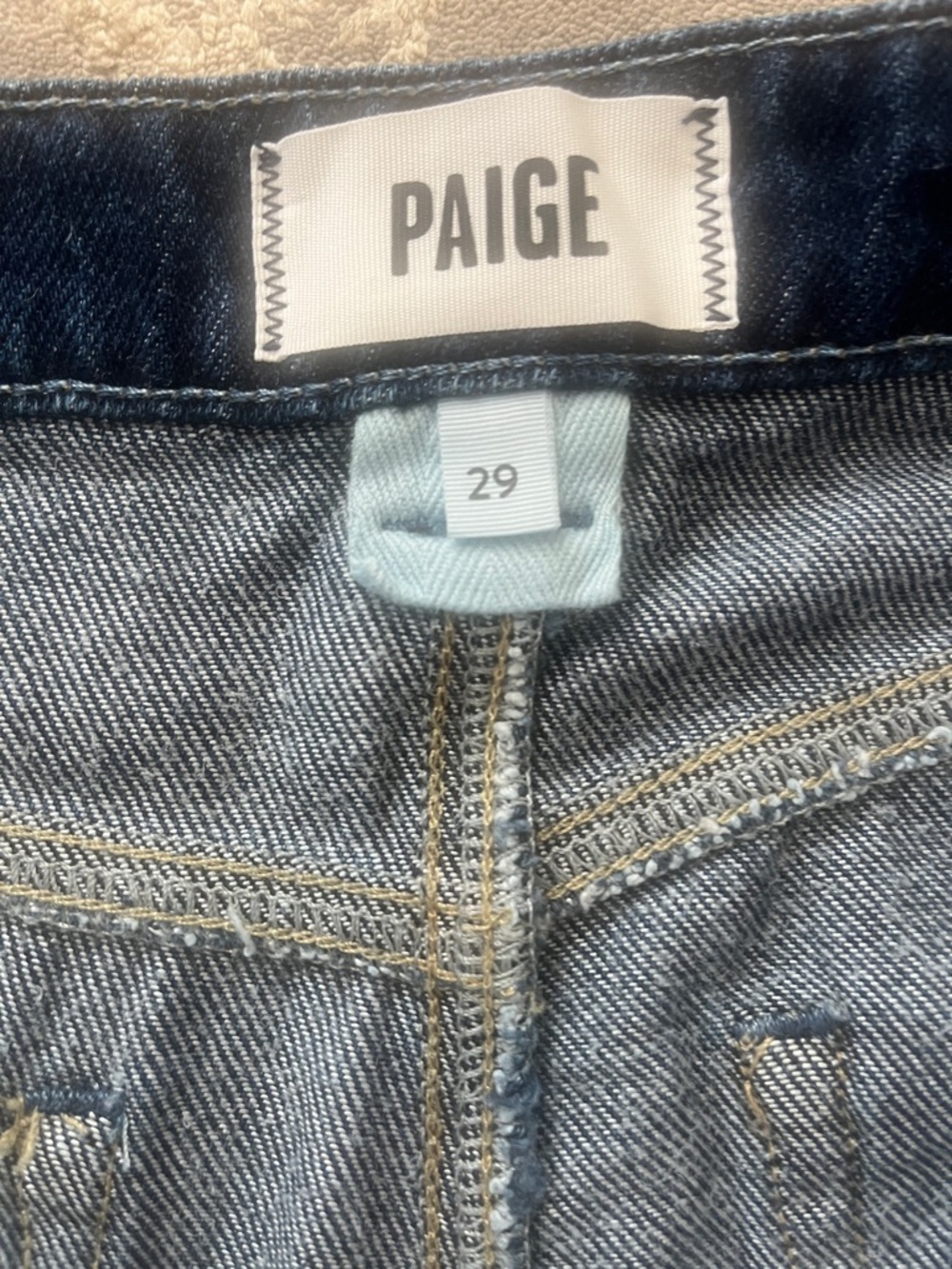 New PAGE  portia double waistband jeans ( enzo distressed) SIZE 29 $259 - Picture 7 of 7
